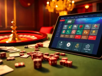 Experience luxury gaming at https://uk88.trading/ with a colorful casino table and thrilling roulette.