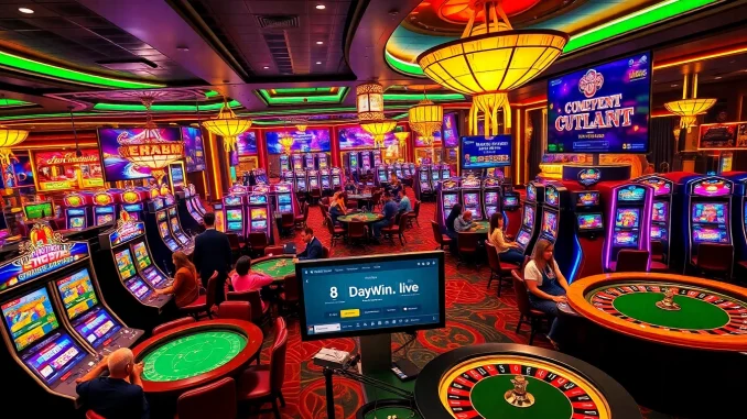 Experience winning strategies at 8daywin.live with vibrant casino games and exciting promotions.