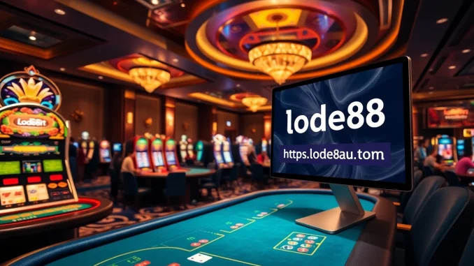 Betting on high-stakes games at https://lode88.auction/, a premier online casino experience.