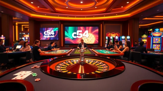 Experience thrilling casino action at c54.gb.net with vibrant roulette wheels and lively tables.