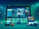 Engaging online betting interface showcasing 98winwin.live with vibrant colors and modern devices.