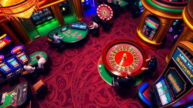 Engaged players at mb66.nyc experience thrilling casino action in a luxurious gambling environment.