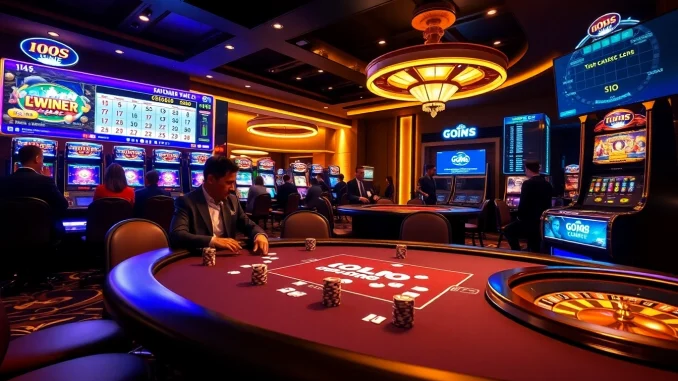 Experience thrilling gameplay at https://go88.finance/ with high-stakes poker and vibrant slot machines.